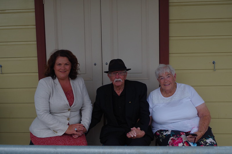 Meryl Swanson MP, the late Hon Bob Brown AM, Catherine Parsons